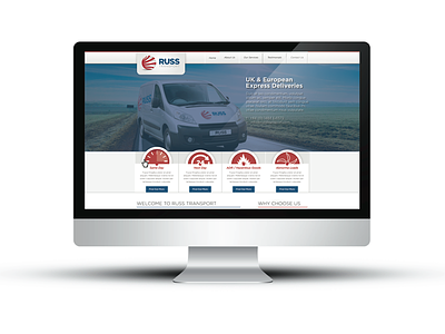 Russ Transport design web