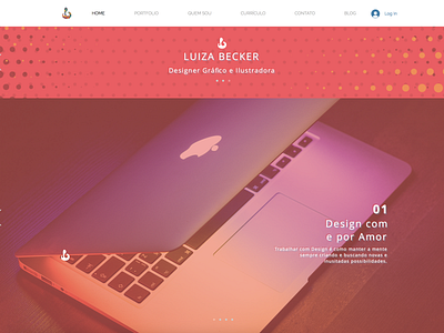 Portfolio Luiza Becker brazil curriculum design graphic design mobile portfolio site