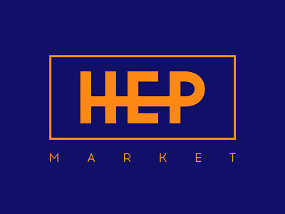 HEP market logo design design graphic graphicdesign logo logotype typography
