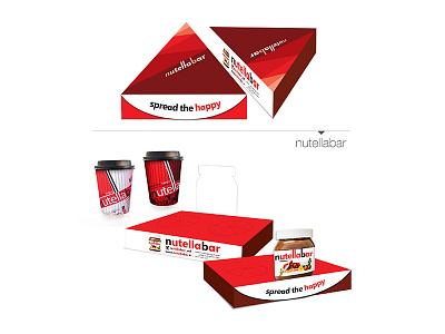 nutellabar box chocolate coffee glass nutella