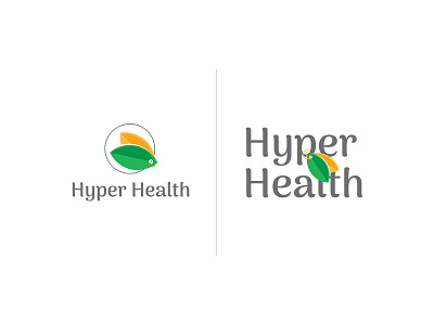 Hyper Health logo design health care logo logotype