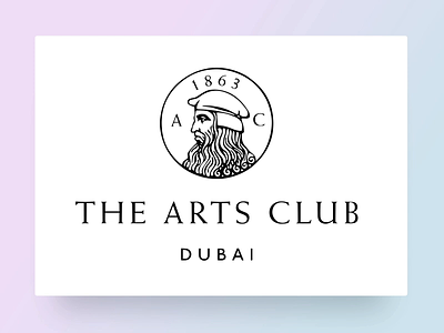 The Arts Club Dubai - Logo animation 3d animation after effects brand identity branding design dubai logo animation the arts club thin martian