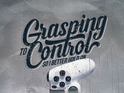 Grasping Control adobeillustrator calligraphy design diffix digital digital calligraphy dribbble illustration typography vector