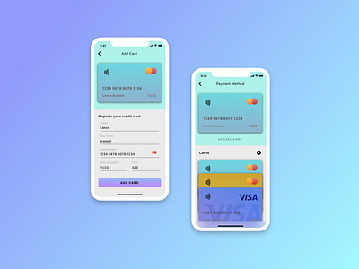 Credit card - Daily UI 002 app apple applepay card creditcard daily ui dailyuichallenge design ios iphone mobile pay payment ui ux ux design