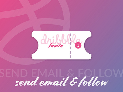 1 Dribbble Invite