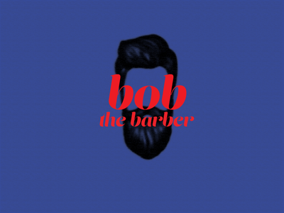 Bob the Barber branding dailylogochallenge design icon identity illustration logo minimal photoshop typography vector web