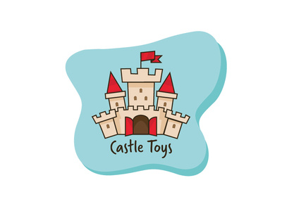 Castle Toys branding dailylogochallenge design icon identity illustration lettering logo minimal photoshop typography vector web