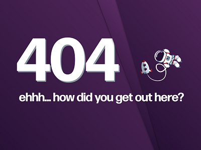 404 Page for "4Site" branding design design agency icon identity illustration illustrator lettering logo photoshop type typography ui ux vector web website