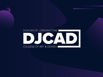 DJCAD Logo branding dailylogochallenge design design agency icon identity illustration illustrator lettering logo minimal photoshop type typography ui ux vector web website