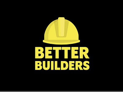 Better Builders - Daily Logo Challenge branding dailylogodesign design icon illustration lettering logo photoshop typography vector web
