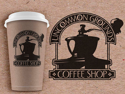 Logo Design Uncommon Grounds By Jason Ullmeyer On Dribbble