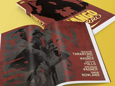 Book Design: Django/Zorro Graphic Novel