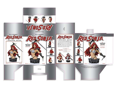 Package Design: Women of Dynamite Bust Line