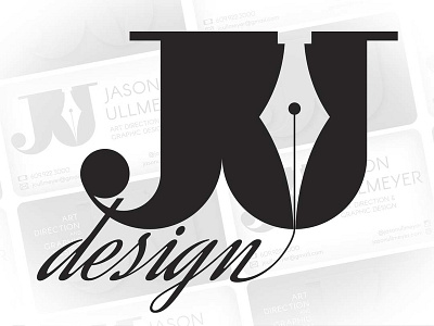 Logo and Business Card Design: Personal V2 adobe illustrator branding business card corporate identity design graphic design icon design identity logo logo design monogram negative space typogaphy vector vector design
