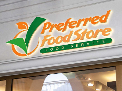 Logo Design: Preferred Food Store (contest entry)