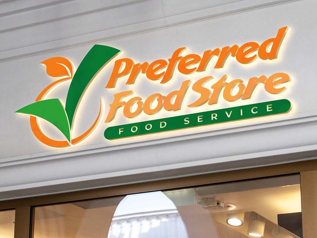 Logo Design Preferred Food Store Contest Entry By Jason