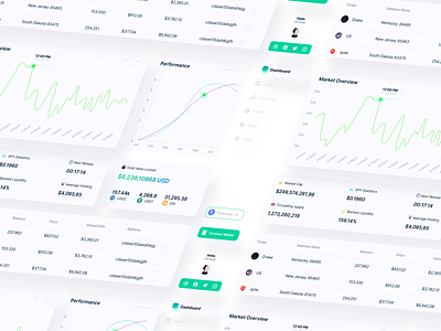 Crypto Staking Finance Dashboard