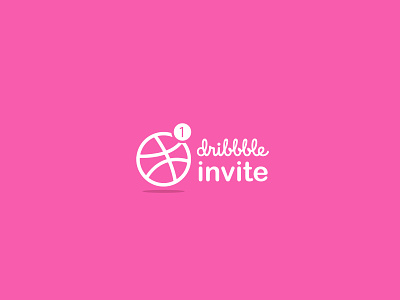 one invite dribbble dribbble invite invitation