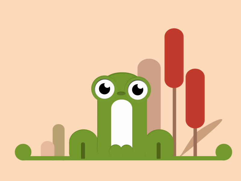 frog aftereffects animated gif animation design dribbble dribbble best shot frog gif motion