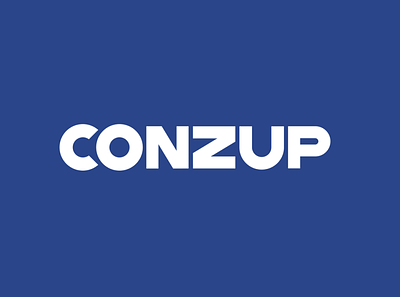 Conzup branding illustration logo typography