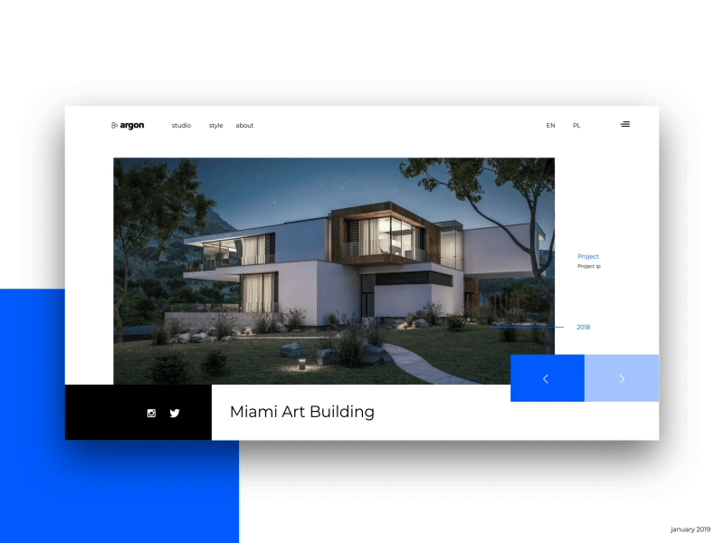 Architecture concept architecture clean modern minimal daily style daily ui 003 dailyui design modern