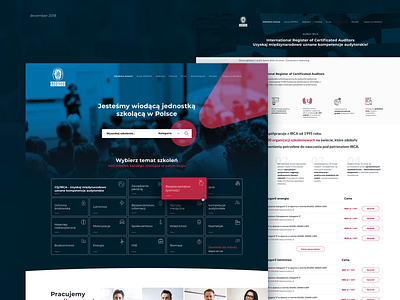 Bureau Veritas Training business clean clean modern minimal design hero learn modern training website