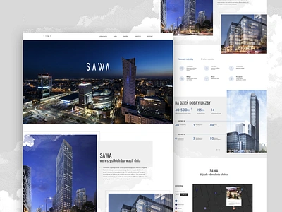 Development investment budownictwo design desktop desktop design landing landingpage ui ux warsaw warszawa