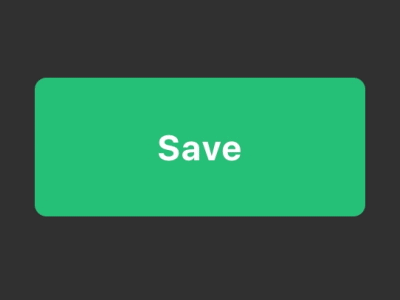 New Save Button animation loader micro interaction ui ux