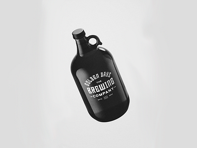 Golden Days | Growler Logo branding design graphicdesign logo logodesign mockup typography