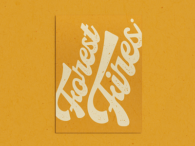 Forrest Fires | Single Art Logo / Icon album art branding design graphicdesign hand drawn illustration logo logodesign mockup typography