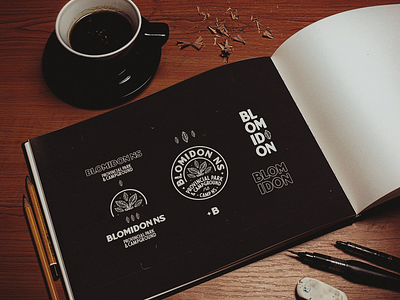 Blomidon Provincial Park | Conceptual Brand Ideation badgedesign branding design graphicdesign hand drawn logo logodesign typography