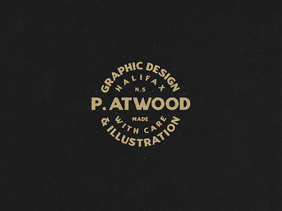 Paul Atwood Design - Stamp Logo