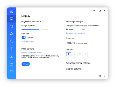 Daily UI #007 Settings