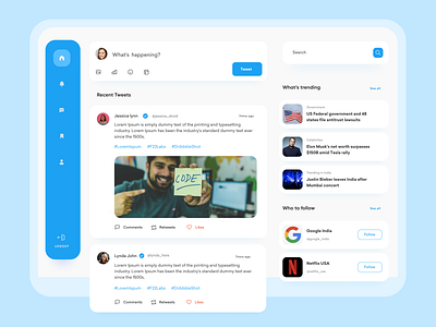 Twitter - Redesign Concept 🎨