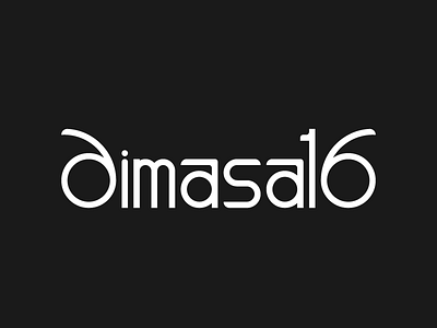 Dimasal16 branding design illustration lettermark logo logo a day logo design logo designer logo mark logo text logo type logo typography logodesign logotype typography