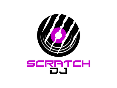 Scratch DJ abstract design adobe illustrator adobe photoshop design illustrator logo logo a day logo design logo designer logodesign logos