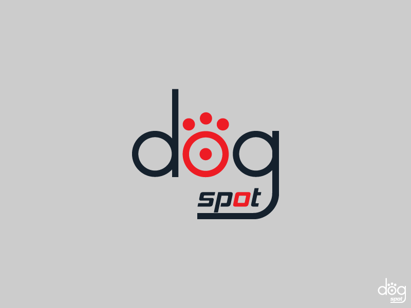 Dog Spot black adobe illustrator cc logo text logo type photoshop logotype design logos illustrator logo designer logo design logodesign logo a day logo adobe photoshop adobe illustrator