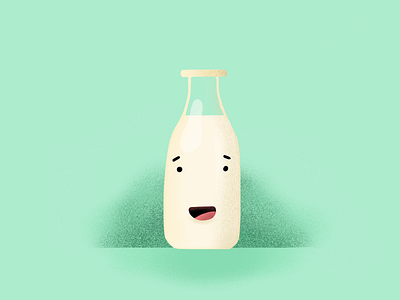 Milk Bottle illustration