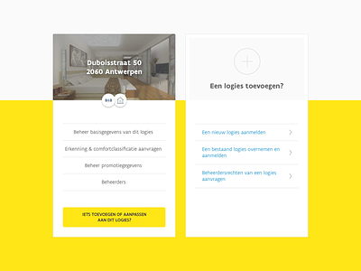 Toerisme Vlaanderen cards flanders tourism ui user interface web design