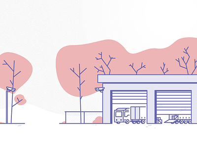 Keep on truckin’ design illustration monkeyshot ui ux design user experience