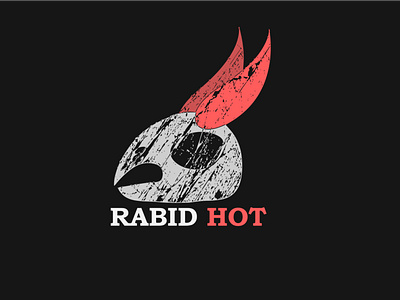 Rabid hot branding design illustrator logo vector