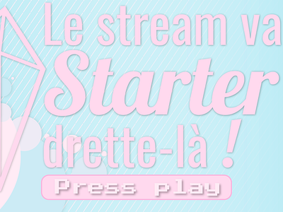 Twitch Overlay Cotton Candy - La p'tite Crys blue bubbles cottoncandy crystal design overlay pastel pink quebec start stream twitch ui videogame