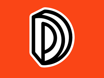 D letter logo icon work