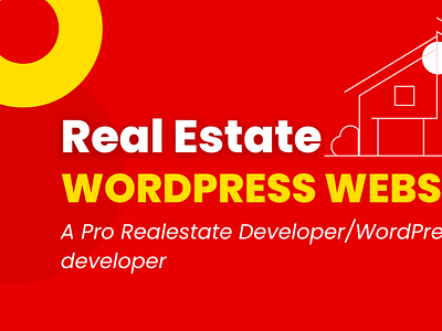 Real estate website with WordPress website