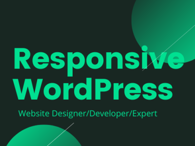 Responsive WordPress website