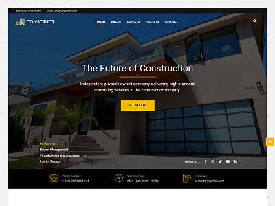 Construction Build Website Design By Mahmudparvez design plugins webdesign wordpress wordpress blog wordpress blog theme wordpress design wordpress development