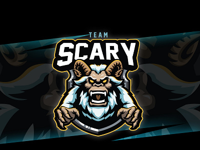 Scary Esport Logo character esport esport team gamer illustration logo mascot sport team twitch vector