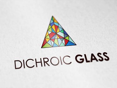 Glass logo art logo ceative create logo creative custom logo design dichroic galss graphic icon illustration logo typography vector