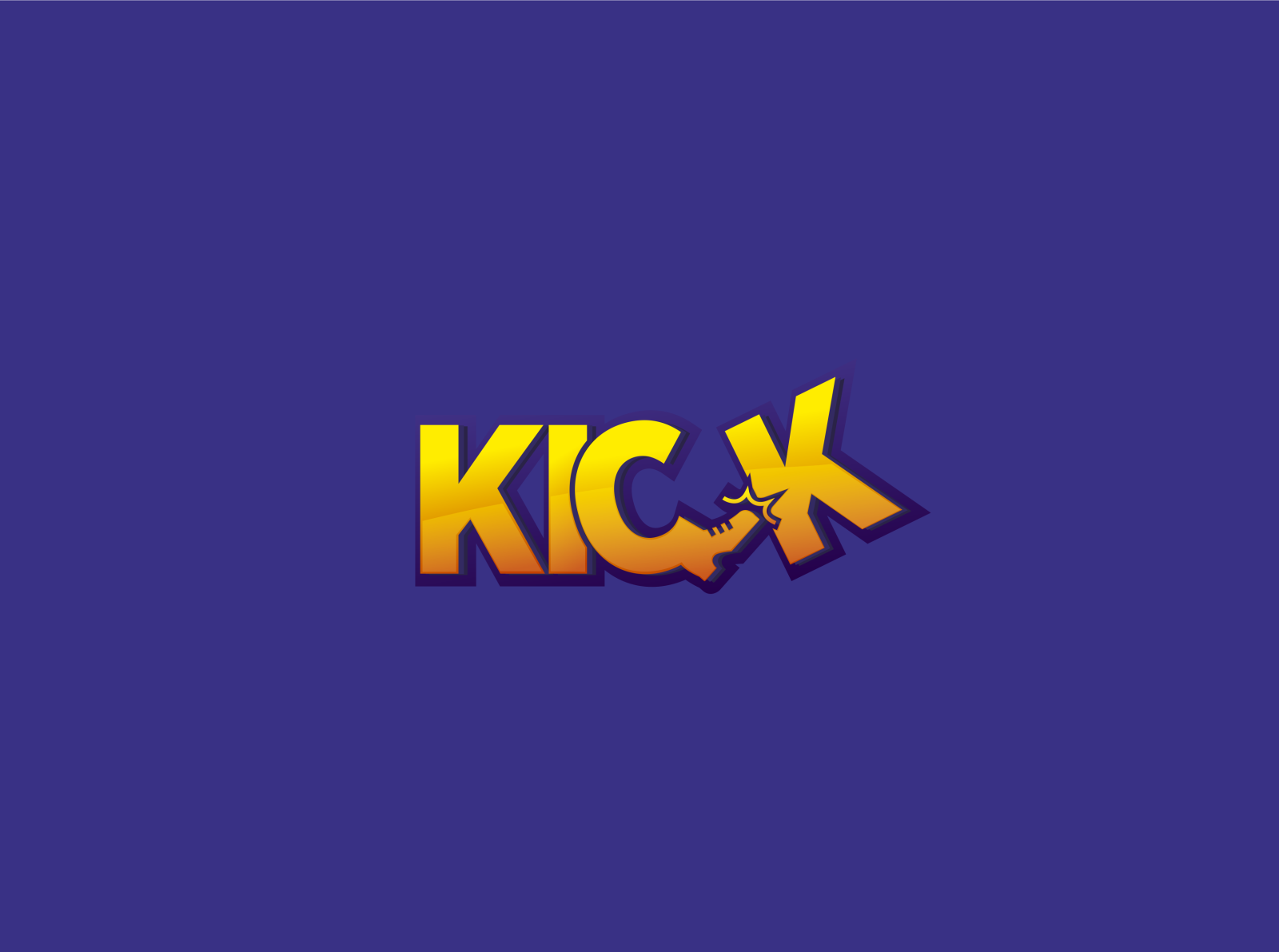 Kick Denim Logo Hintergrundbild