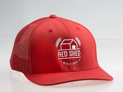 Red Shed Malting merch design merchandise merchandise design